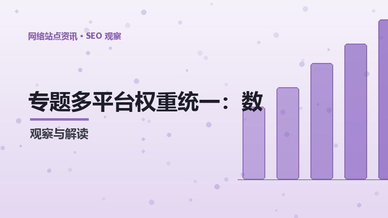 专题多平台权重统一：数据驱动的决策框架