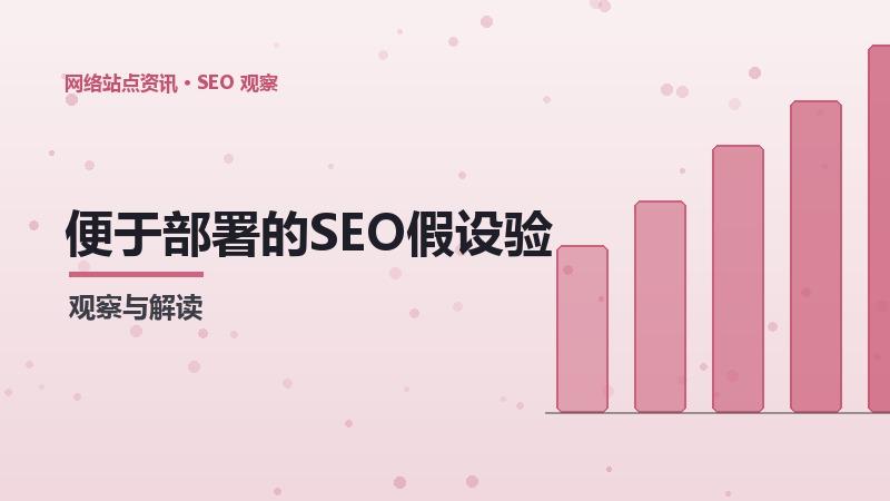 便于部署的SEO假设验证分析：趋势与机会